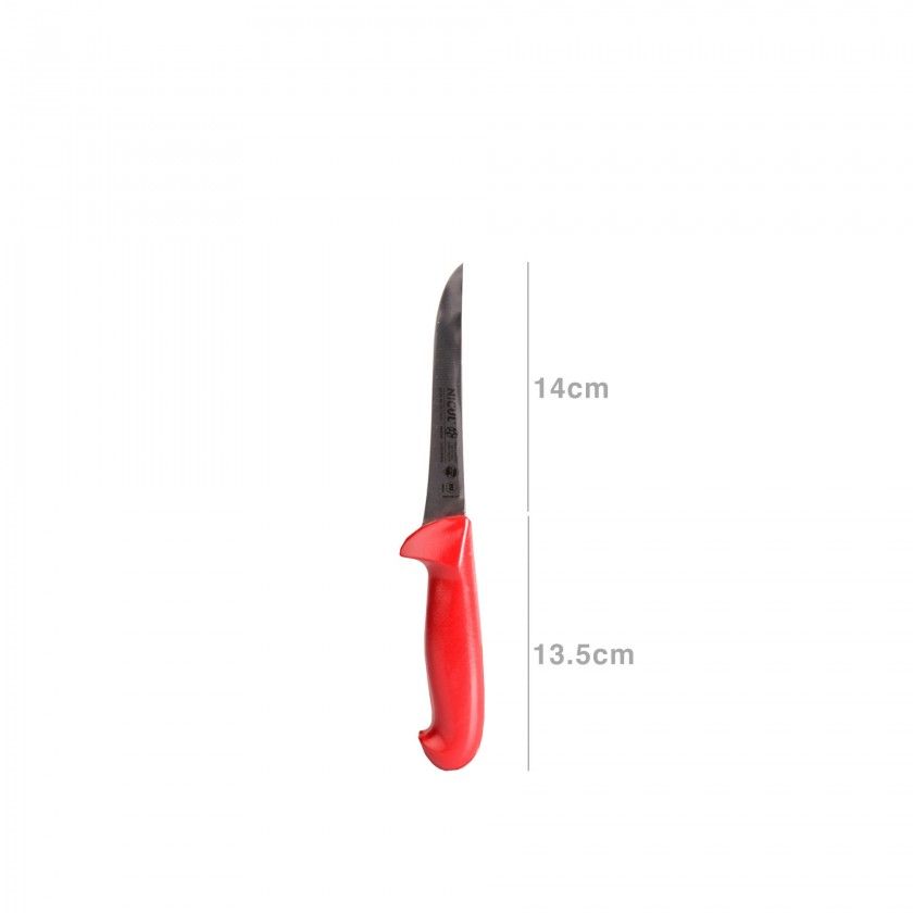 Faca Desossar Prochef Vermelho 14cm Faca Desossar Prochef Vermelho 14cm