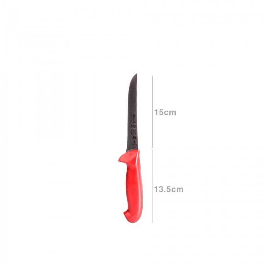 Faca Desossar Prochef Vermelho 15cm Faca Desossar Prochef Vermelho 15cm