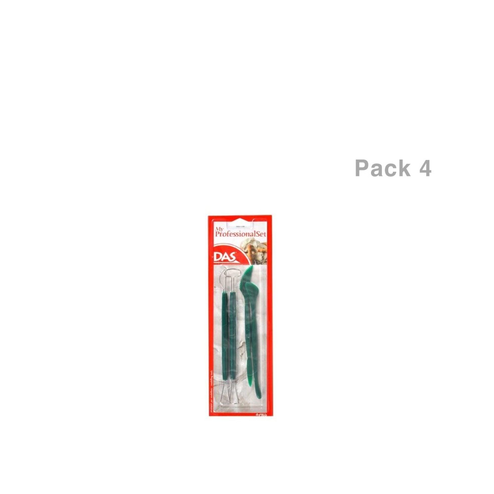 Esp�tula Modelagem Das Profissional Pack 4