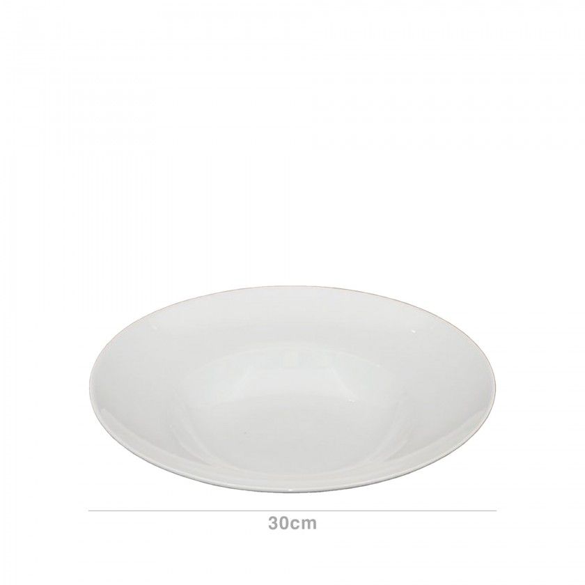 Prato Porcelana Pasta 30cm Prato Porcelana Pasta 30cm