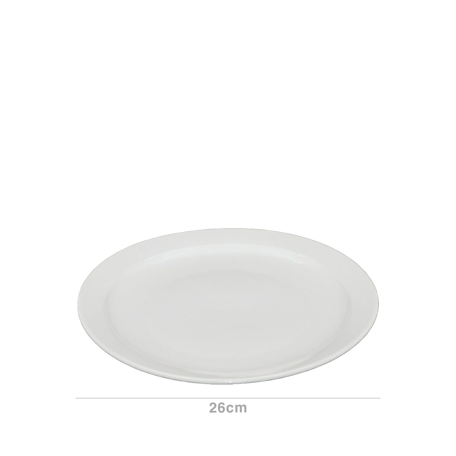 Prato Porcelana Raso