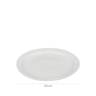 Prato Porcelana Raso