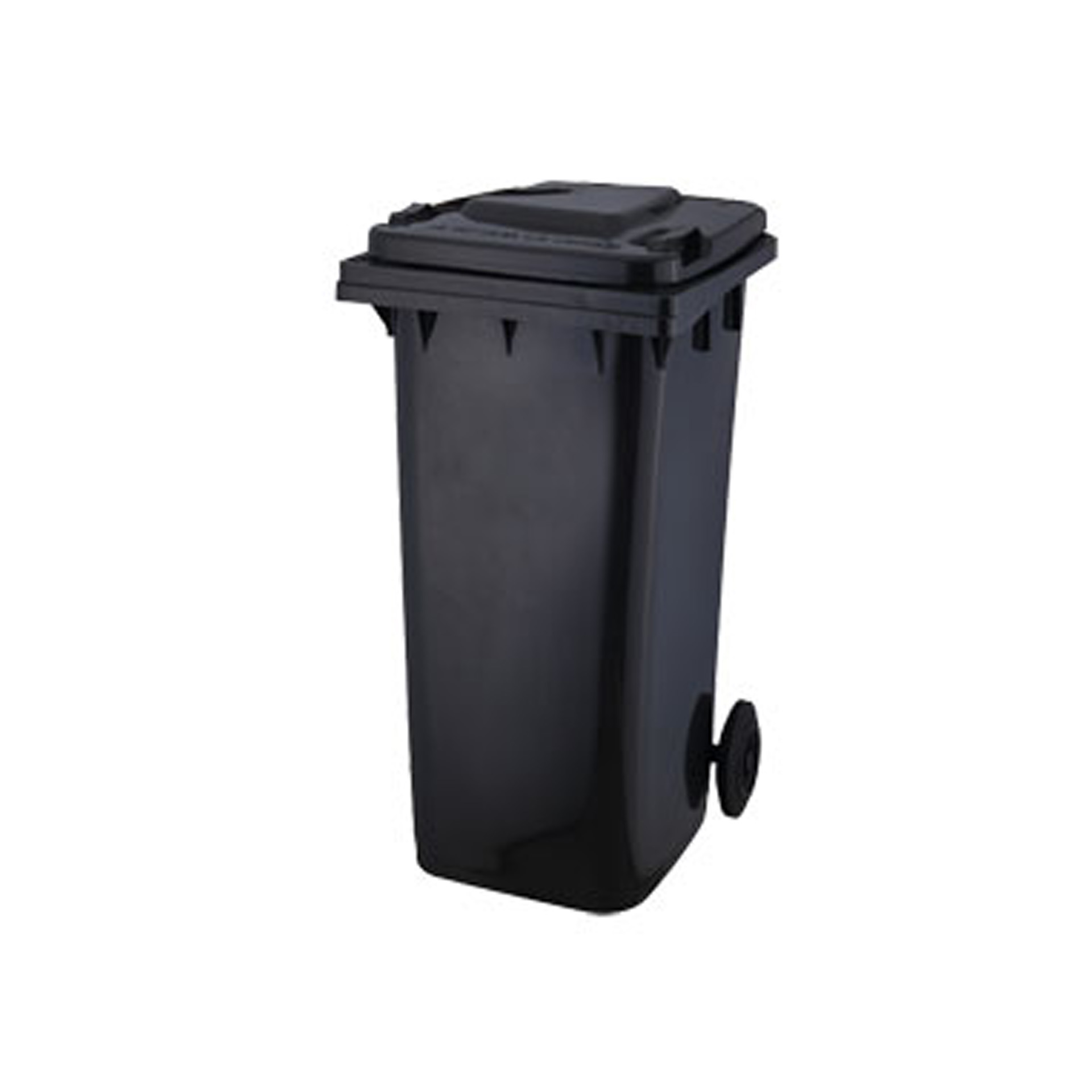 Contentor Lixo com Rodas Cinzento 120L 46X56X96cm