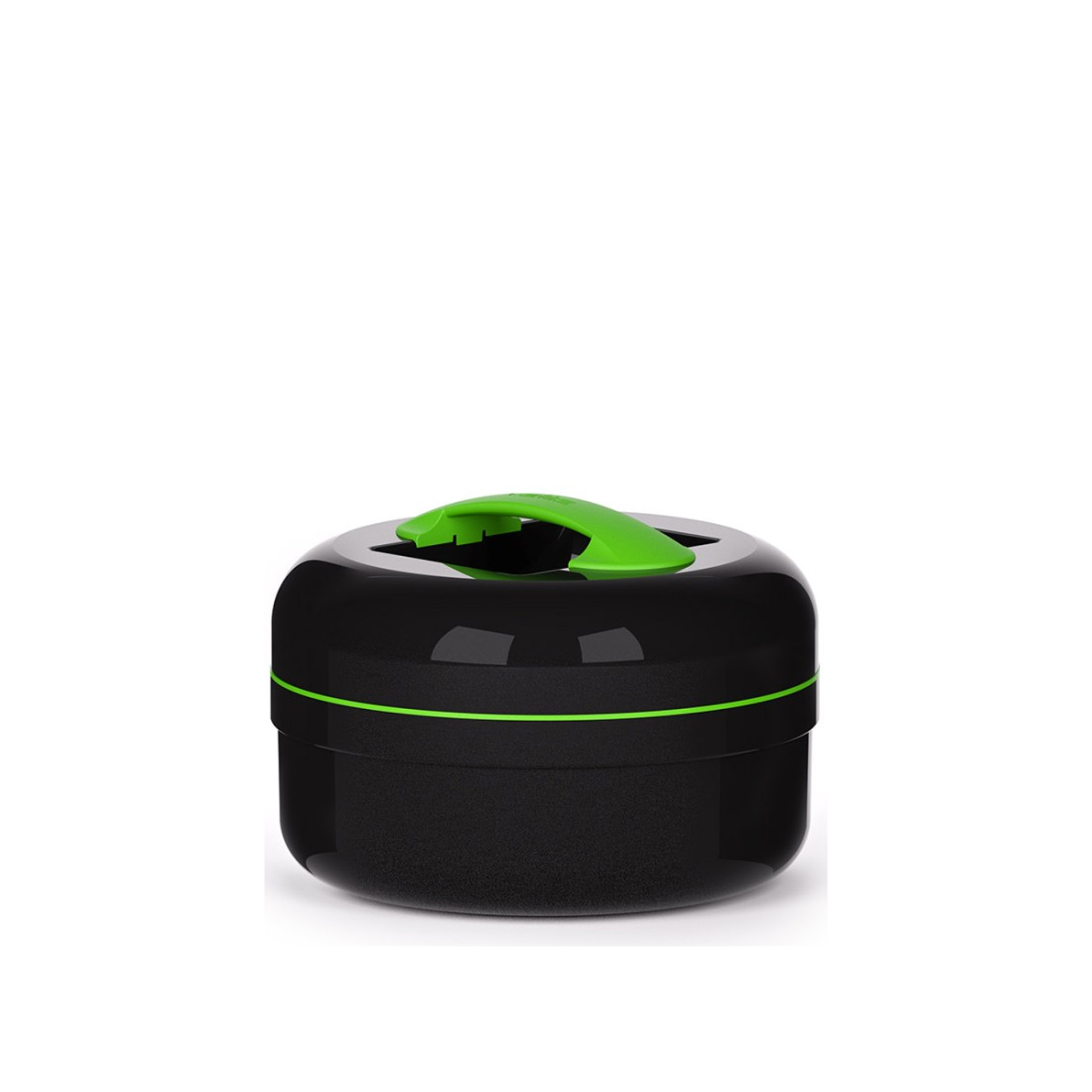 Termo Sólidos Proterm Redonda Preto / Verde 1500ml