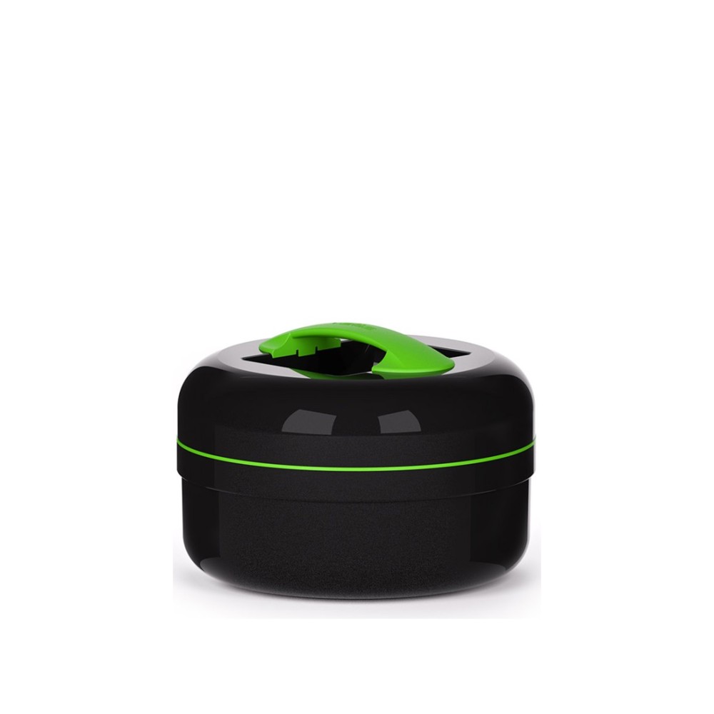 Termo S�lidos Proterm Redonda Preto / Verde 1500ml