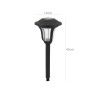 Lâmpada Solar Led Bouquet 12X40cm Lâmpada Solar Led Bouquet 12X40cm
