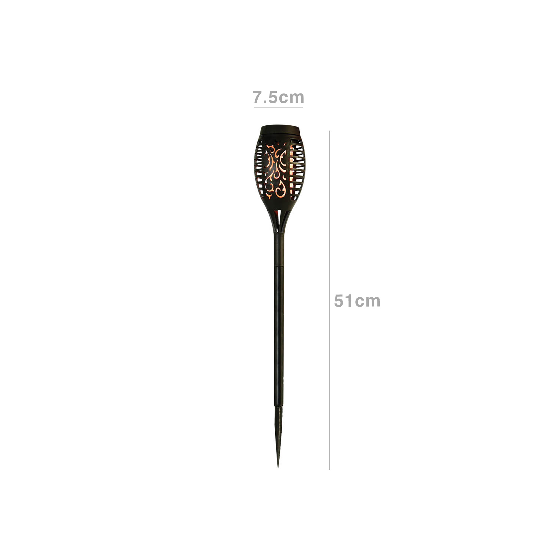 Lâmpada Solar Led Kodala 1800K 7.5X51cm