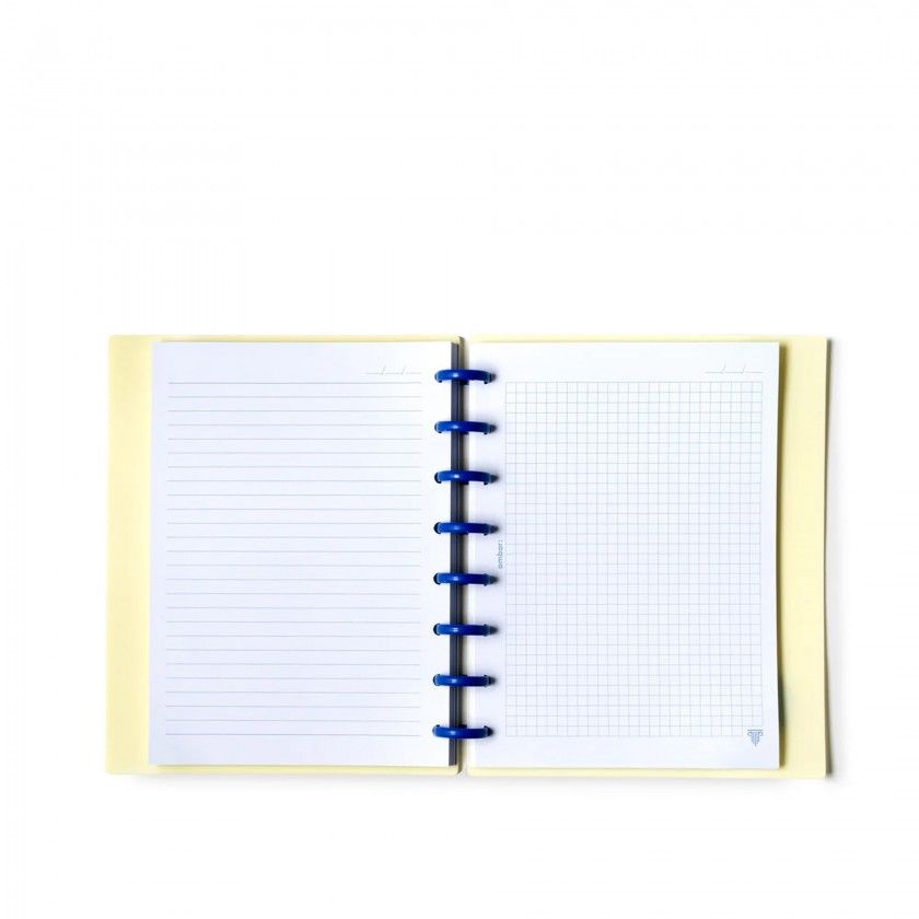 Caderno Inteligente Ecosmart Capa Polipropileno 100gr A5 100 Folhas Amarelo