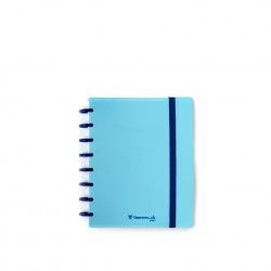 Caderno Inteligente Ecosmart Capa Polipropileno 100gr A5 100 Folhas Azul