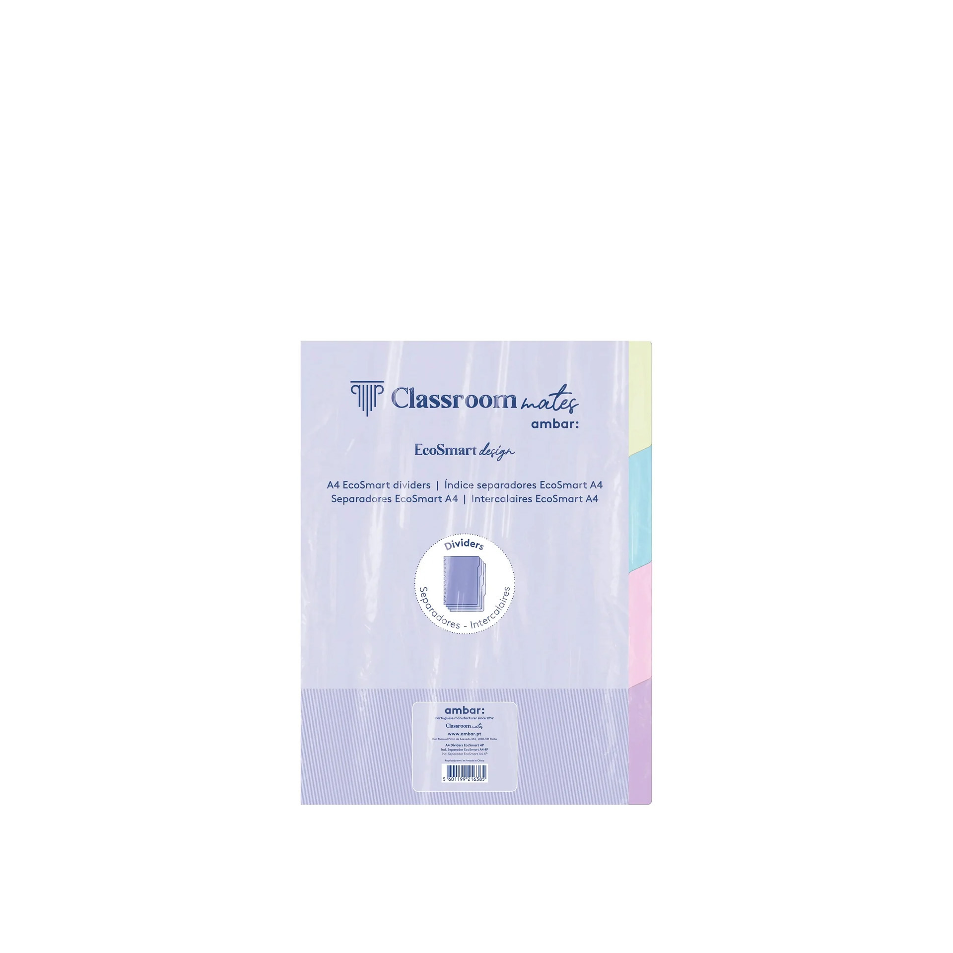 Separadores Caderno Inteligente Ecosmart 4 Páginas A4