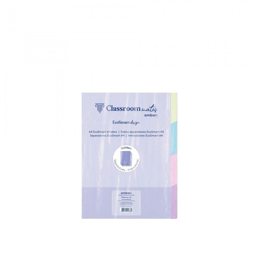 Separadores Caderno Inteligente Ecosmart 4 Páginas A4 Separadores Caderno Inteligente Ecosmart 4 Páginas A4