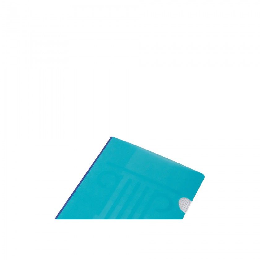 Caderno Agrafado ClassroomMates Capa Pl�stica Colorida 90gr A4 48 Folhas Quadriculado