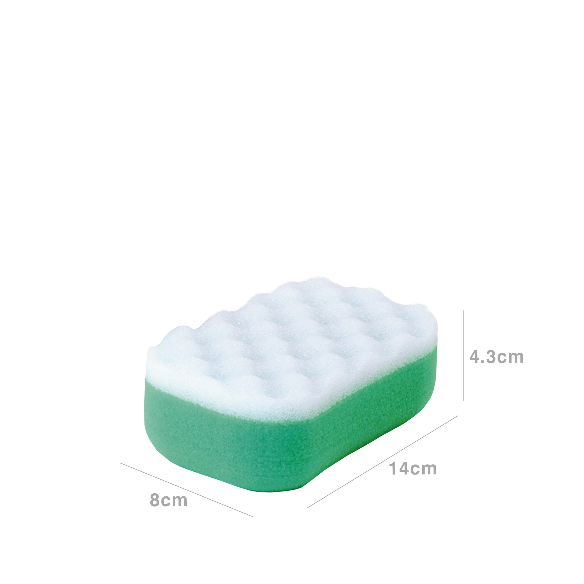 Esponja Banho Pompas Sayma Oval 14X8X4.3cm