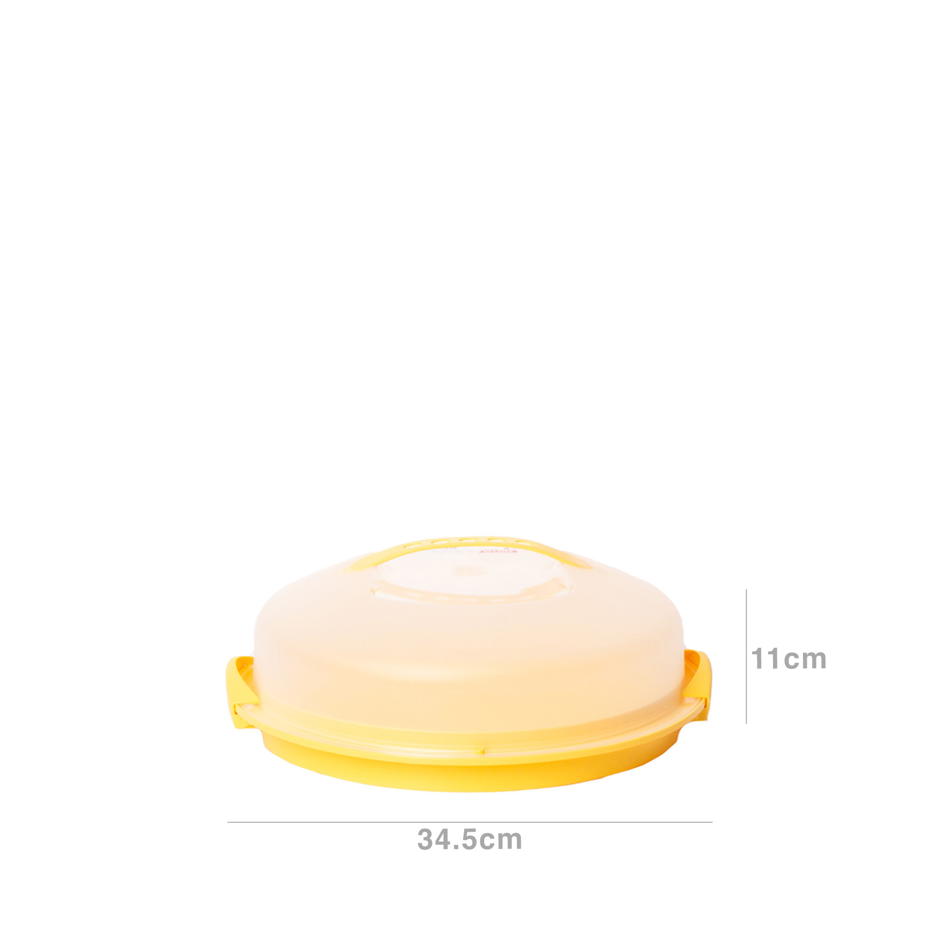 Boleira Plástica Redonda Baixa 34.5X11cm