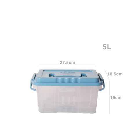 Caixa Arrumos com Asa 5L 27.5X18.5X16cm - Image product