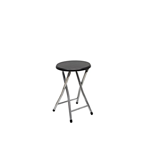 Banco Dobr�vel Redondo Castanho Claro 30X47cm - Image product