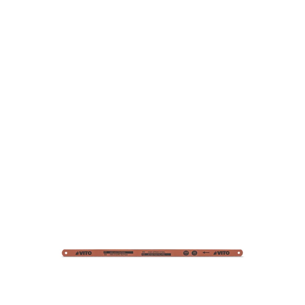 Folha Serra para Ferro Hss Aço 30cm Pack 3