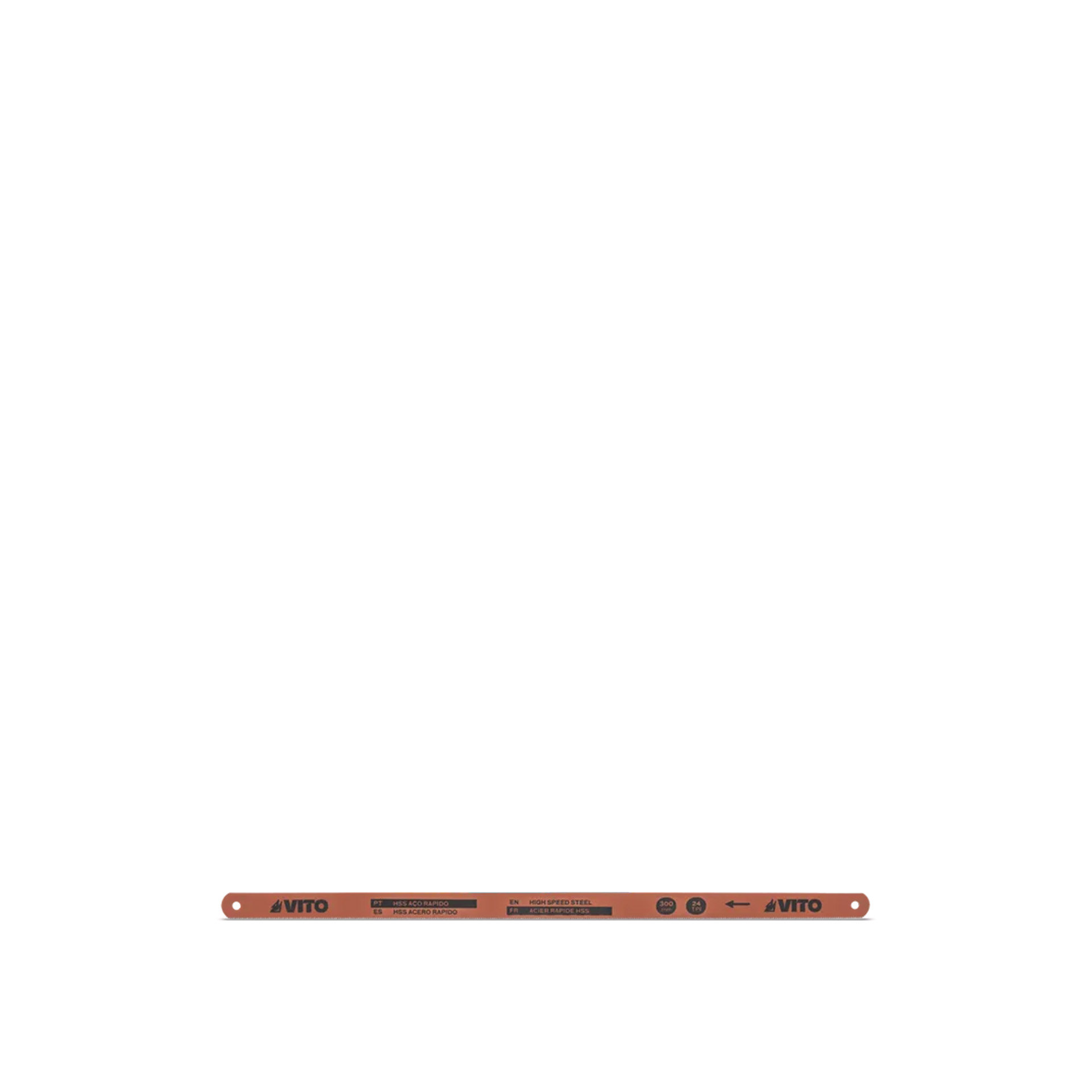 Folha Serra para Ferro Hss Aço 30cm Pack 3