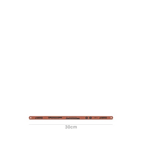 Folha Serra para Ferro Hss Aço 30cm Pack 3 - Image product
