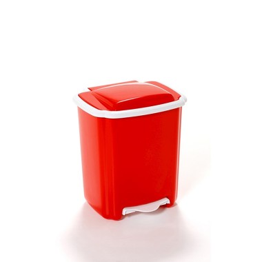 Balde Lixo Pl�stico New com Pedal 20l 34X27X40.5cm