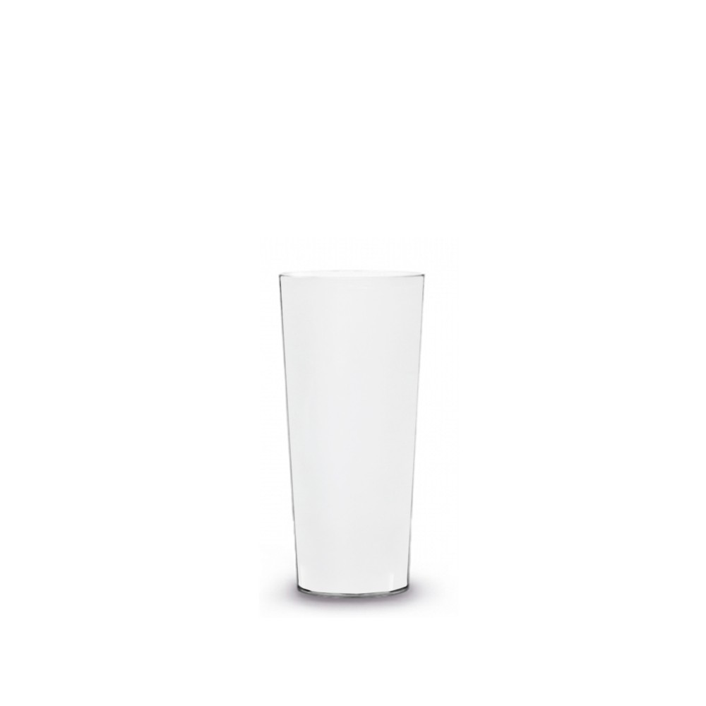 Copo Tubo Poliestireno Summer Transparente 320ml 6X15.4cm