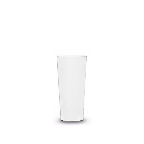Copo Tubo Poliestireno Summer Transparente 320ml 6X15.4cm - Image product