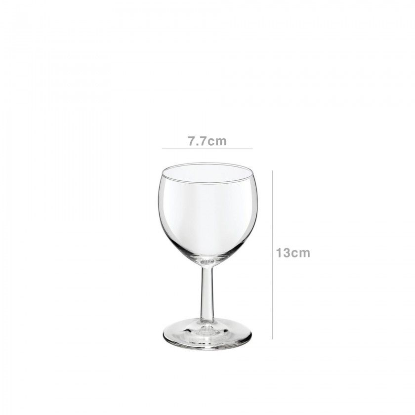 Clice Vinho Ballon com P 19cl 7.7X13cm Pack 12