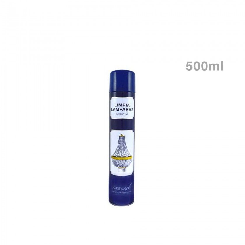 Limpa Lâmpadas Lustres Aerhogar Spray 500ml Limpa Lâmpadas Lustres Aerhogar Spray 500ml