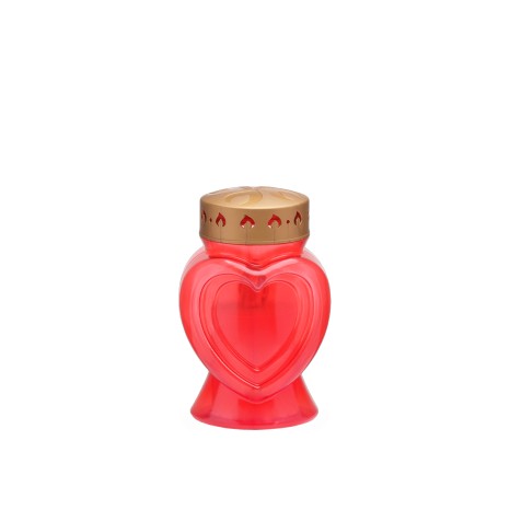 C�rio El�trico Cora��o 60 Dias Vermelho 9.7X8.3X15cm - Image product