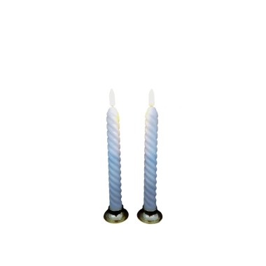 Vela Torcida Led 2X21cm Pack 2