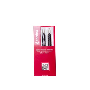 Vela Torcida Led 2X21cm Pack 2