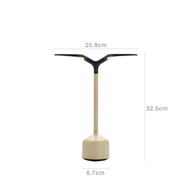 Candeeiro Mesa Grand Cru Areia 25.9X6.7X32.5cm