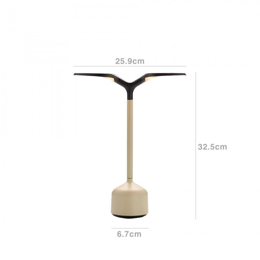 Candeeiro Mesa Grand Cru Areia 25.9X6.7X32.5cm Candeeiro Mesa Grand Cru Areia 25.9X6.7X32.5cm