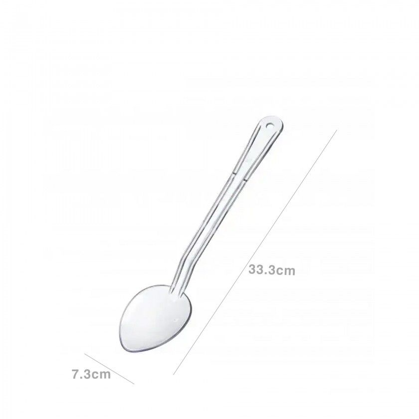 Colher Servir Policarbonato Trasparente 33.3X7.3cm Colher Servir Policarbonato Trasparente 33.3X7.3cm