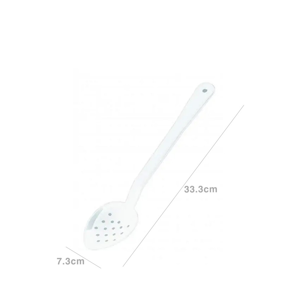 Colher Servir Policarbonato Perfurada 33.3X7.3cm