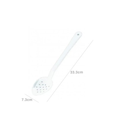 Colher Servir Policarbonato Perfurada 33.3X7.3cm