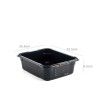 Tabuleiro Polietileno Gn1/2 3800ml 32.5X26.5X6.5cm