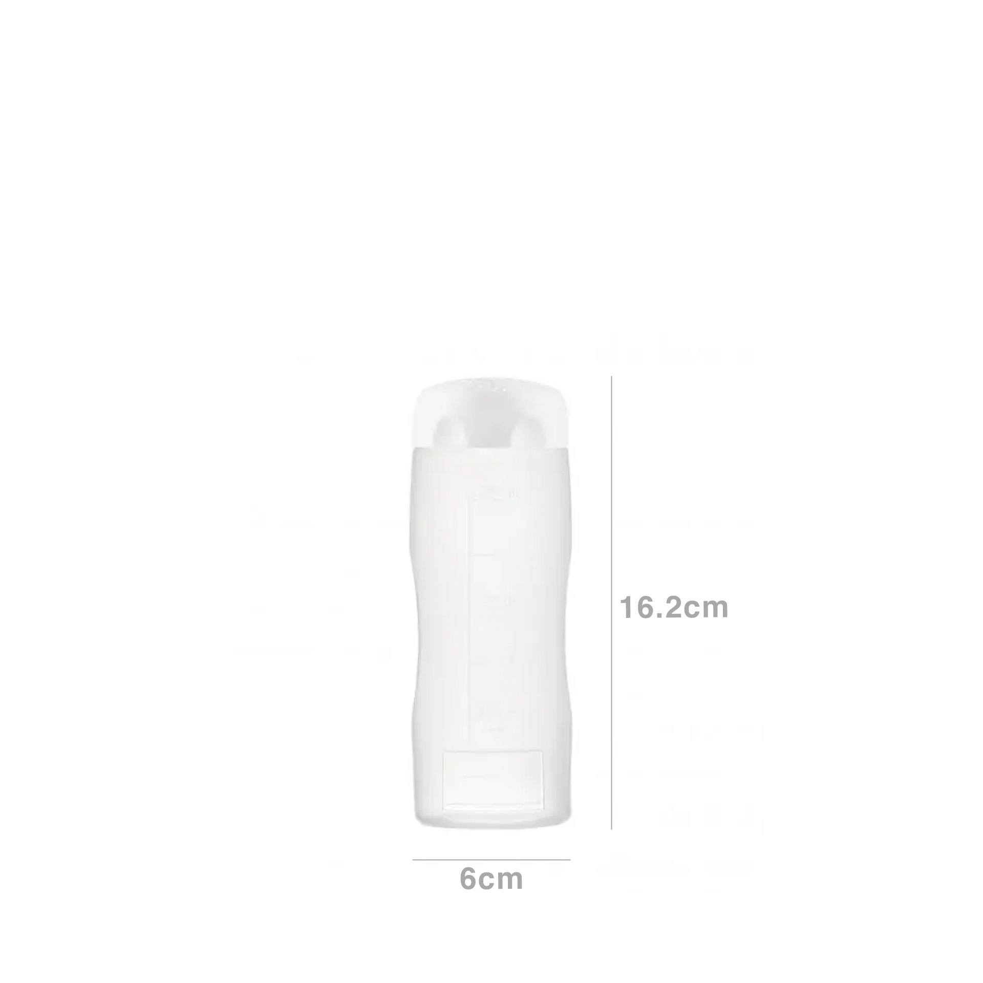 Doseador Grão Fino Branco 2mm 350gr 6X16.2cm