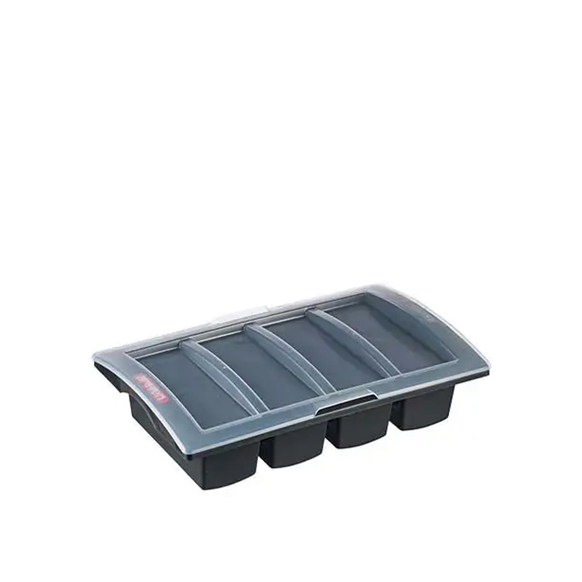 Tabuleiro Separador Talheres Gn1/1 com Tampa 53X32.5X10cm