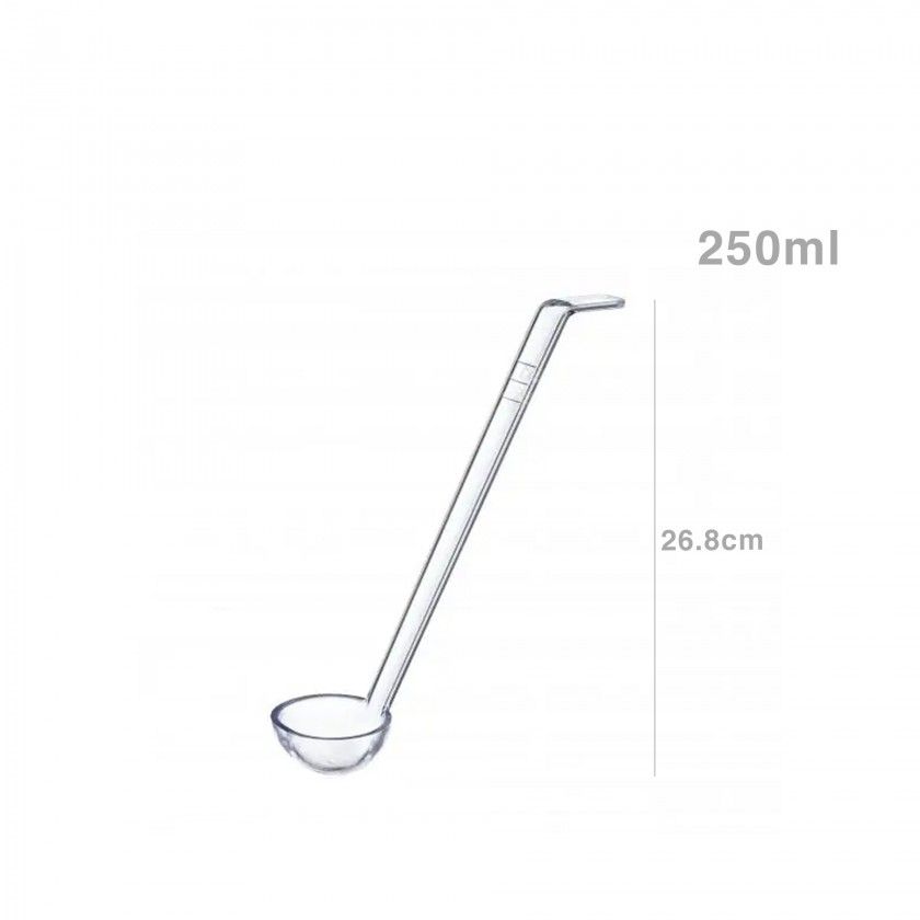 Concha Medidora Cabo Médio 250ml 26.8cm Concha Medidora Cabo Médio 250ml 26.8cm