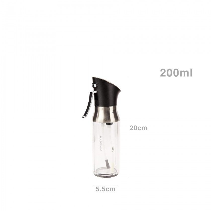 Pulverizador Duplo Azeite / Vinagre 200ml 5.5X20cm Pulverizador Duplo Azeite / Vinagre 200ml 5.5X20cm