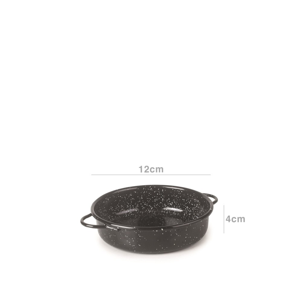 Ca�arola Esmalte Mini Redondo 12X4cm