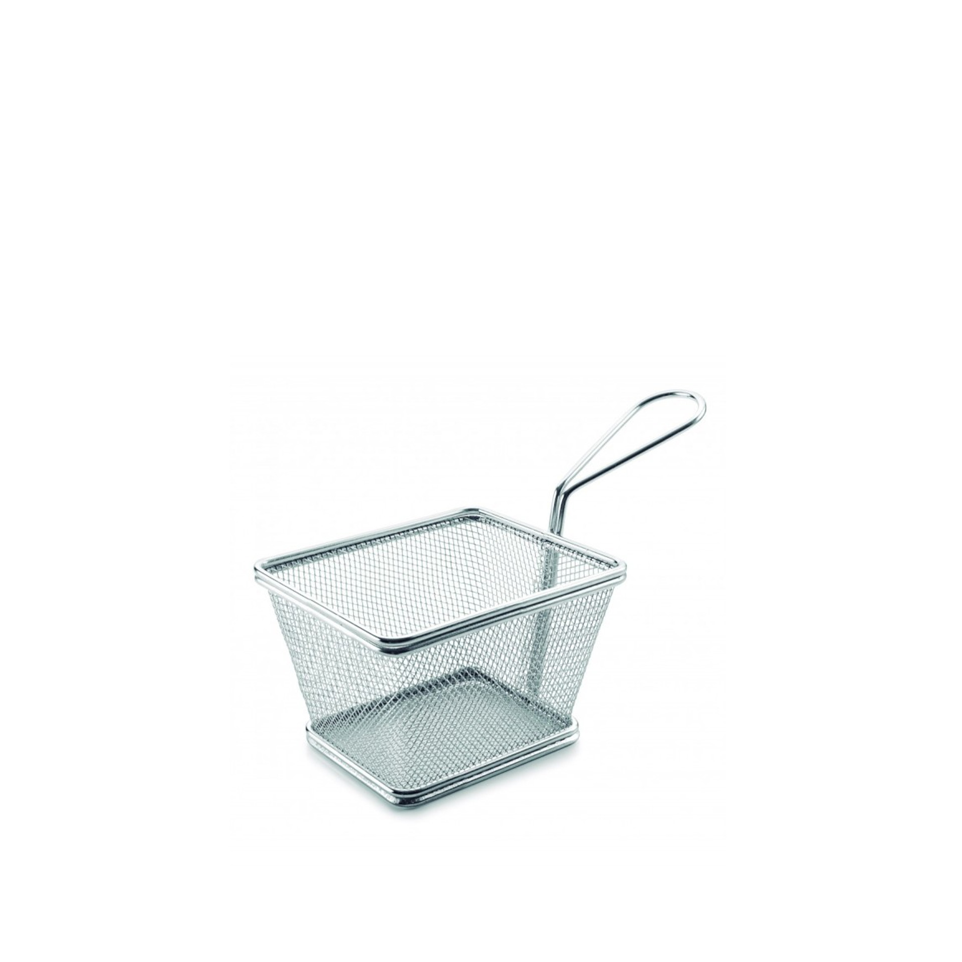 Cesto Servir Quadrado Preto