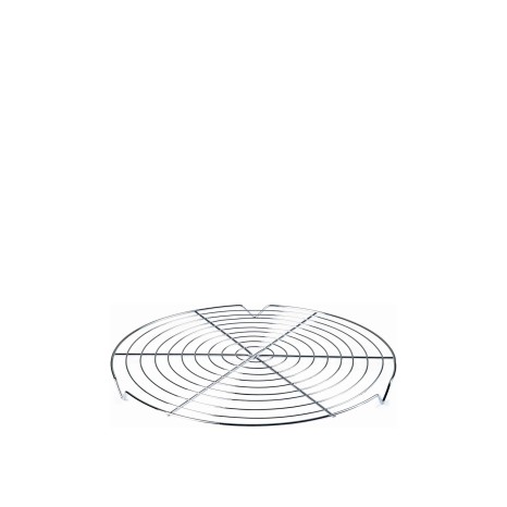 Grelha Pastelaria A�o Cromado Redondo 28cm - Image product