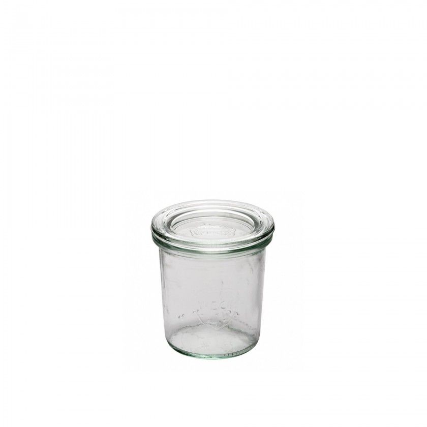 Frasco Vidro Weck com Tampa 140ml 6X7cm Pack 12