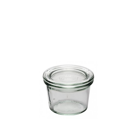 Frasco Vidro Weck com Tampa 80ml 6X5.5cm Pack 12 - Image product