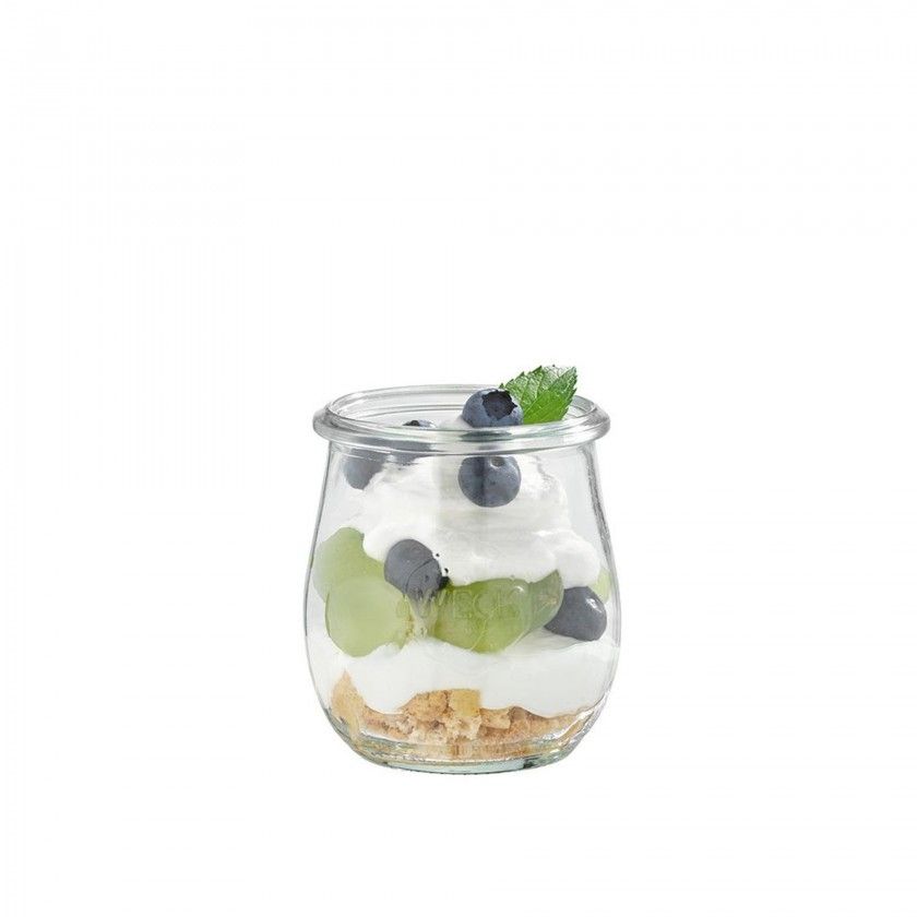 Frasco Vidro Weck com Tampa 220ml 7X8cm Pack 12 Frasco Vidro Weck com Tampa 220ml 7X8cm Pack 12