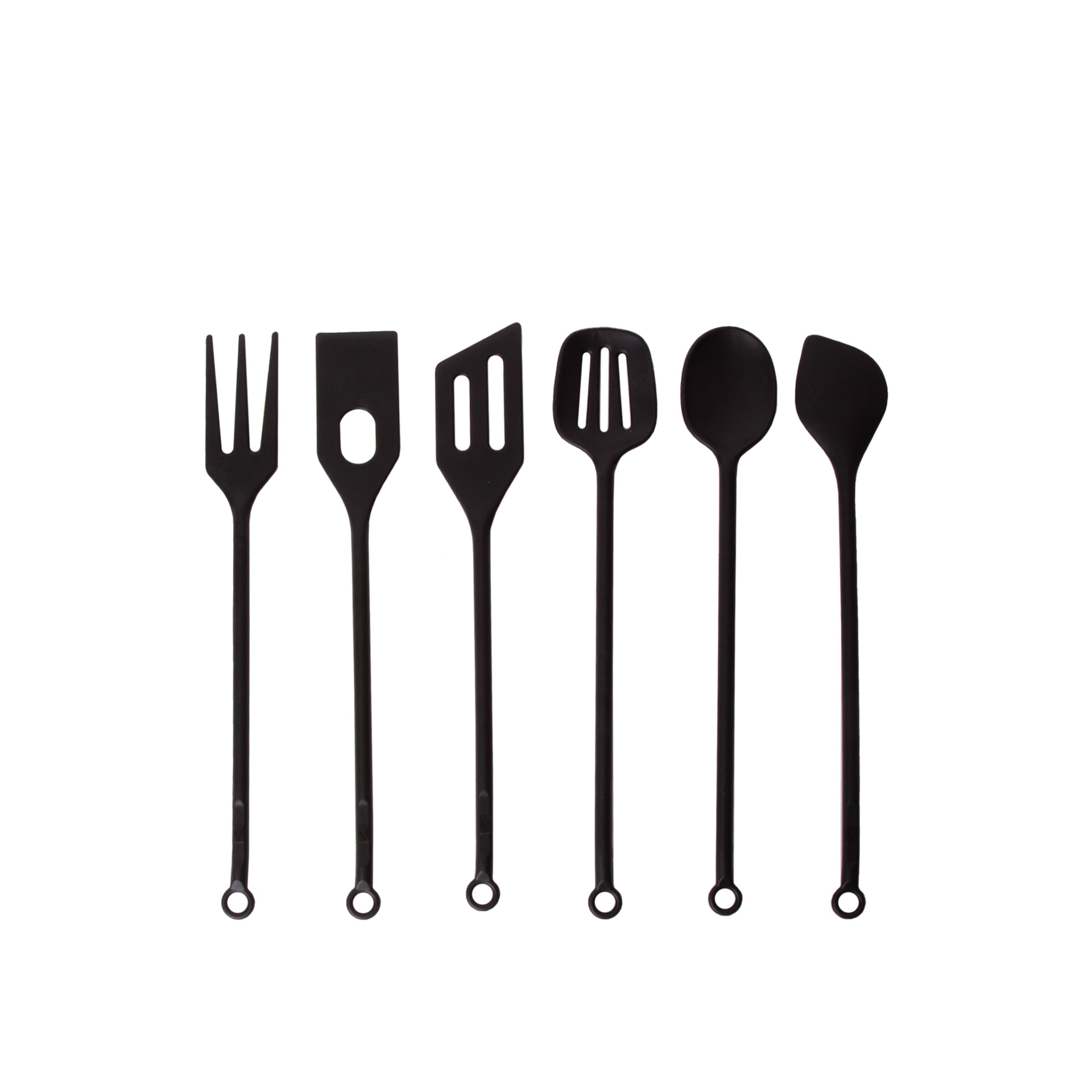 Suporte Utensílios Cozinha Polipropileno Stone Redondo 10.8X18cm