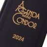 Agenda Diria 2024 Mini Condor Preto 10X16cm