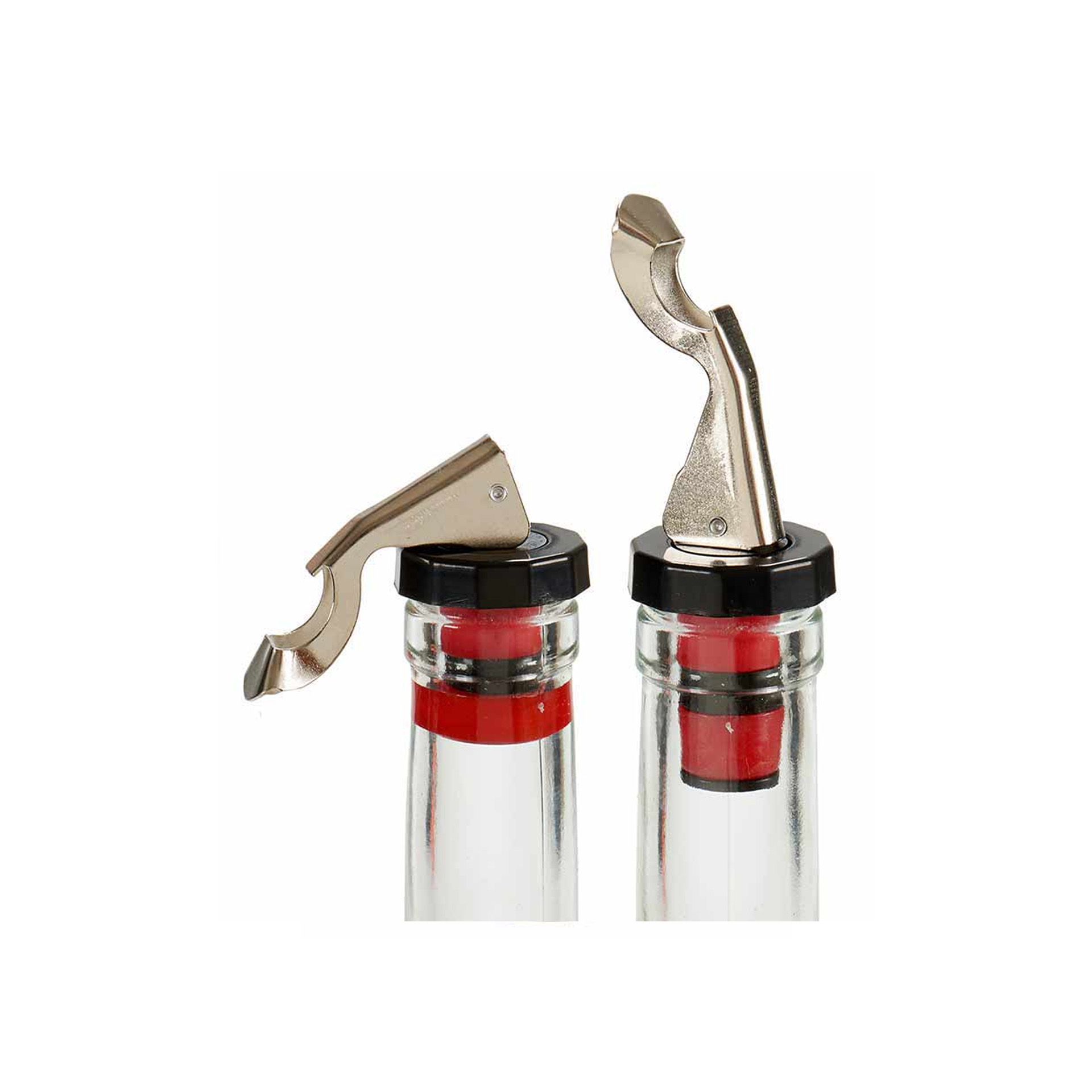 Rolha Metal para Garrafa 12X18.5cm Pack 2